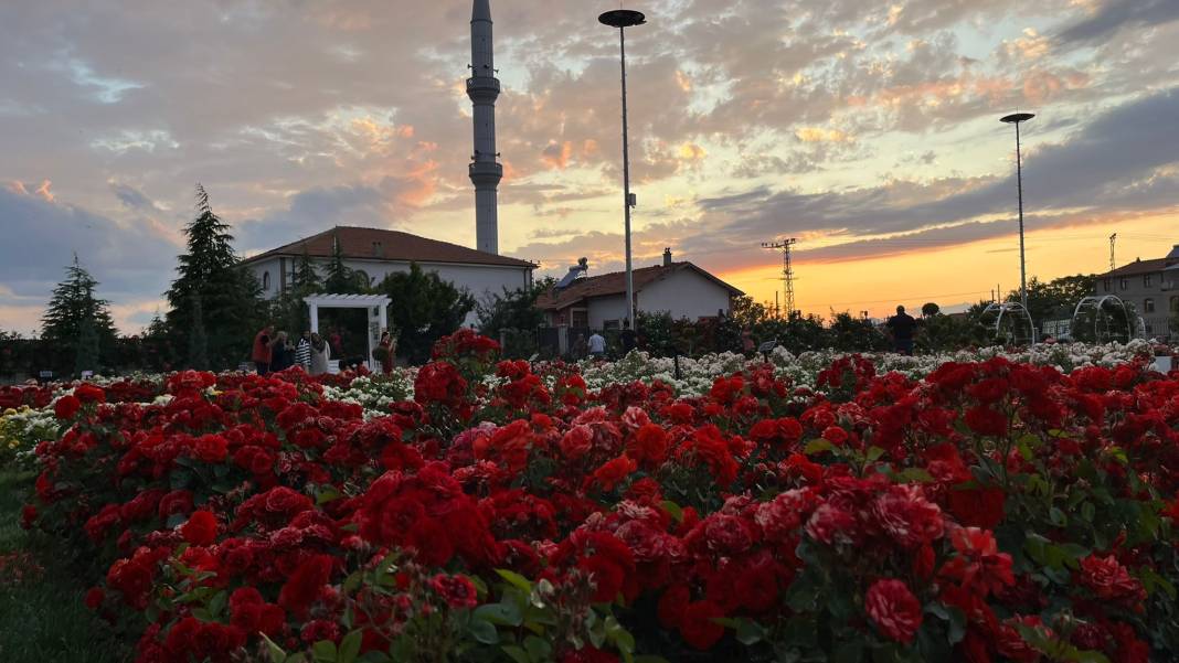 Konya’nın günbatımında masalsı manzara sunan parkı 45